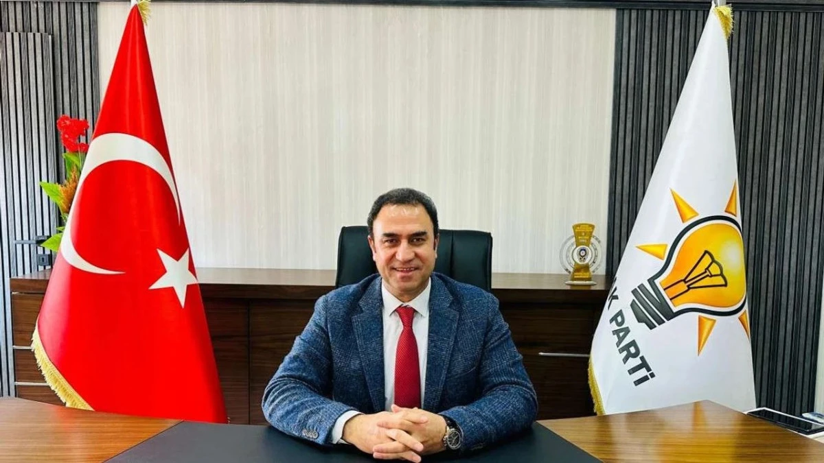 Ak Parti Eyyübiye İlçe Başkanı Süleyman Elgün'den 24 Kasım Öğretmenler Günü Mesajı