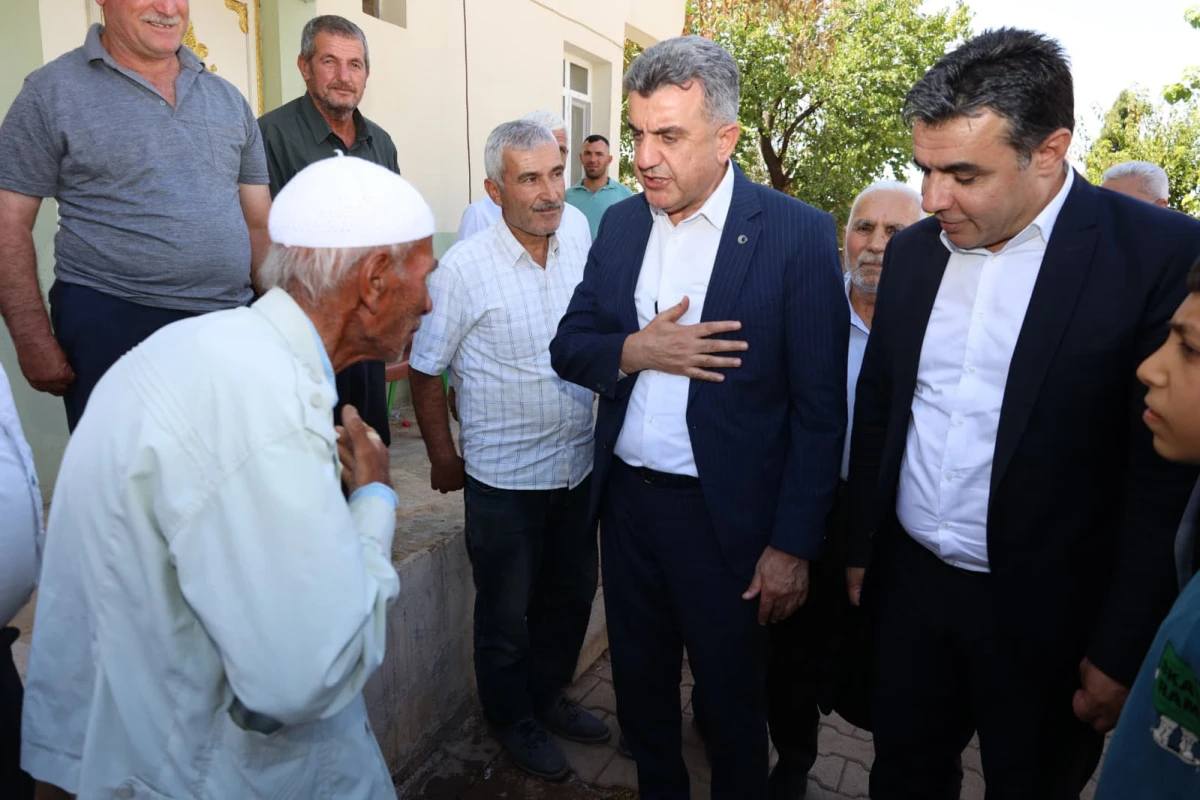 AK Parti İl Başkanı Günbegi, Bozova'yı Ziyaret Etti