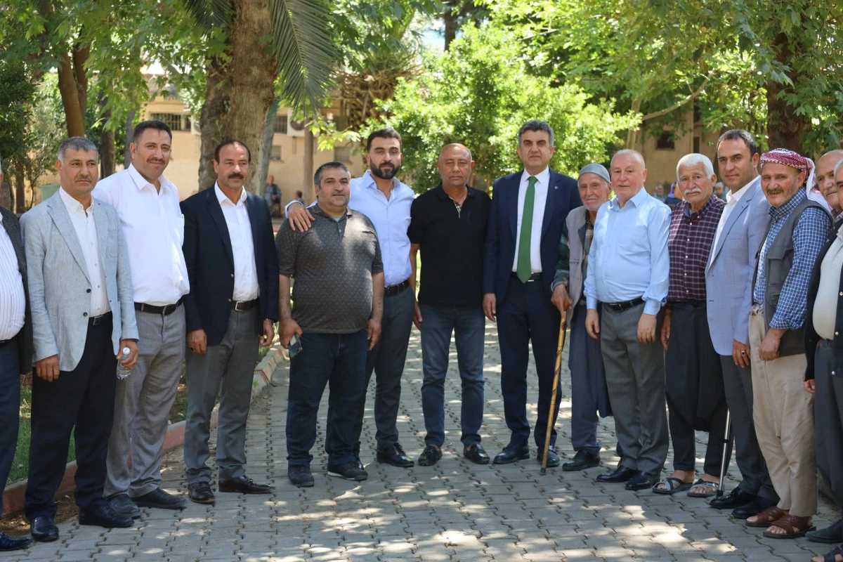 AK PARTİ İL BAŞKANI GÜNBEGİ BUĞDAY PAZARI ESNAFLARINI ZİYARET ETTİ