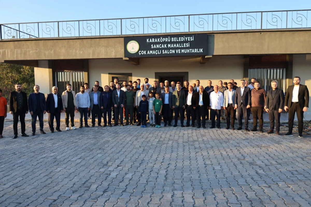 AK PARTİ ŞANLIURFA İL BAŞKANI G&Uuml;NBEGİ, VATANDAŞLARLA BİR ARAYA GELMEYE DEVAM EDİYOR