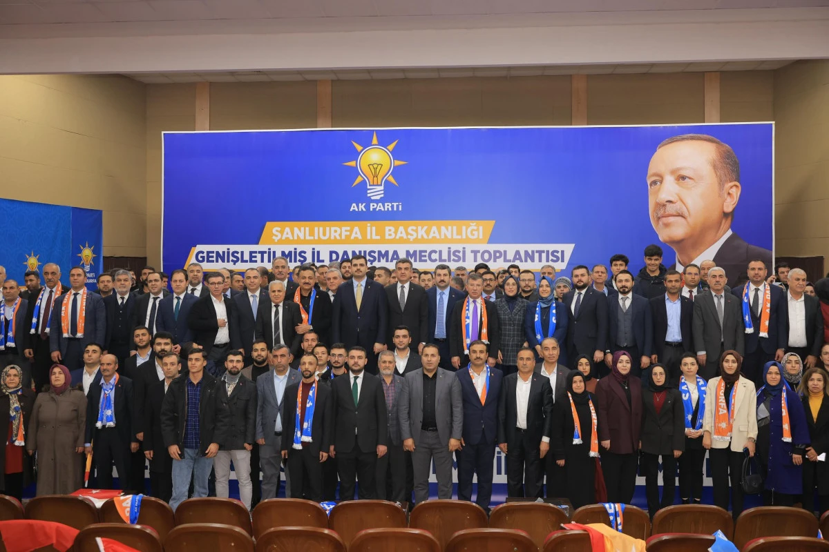 AK PARTİ ŞANLIURFA İL DANIŞMA MECLİSİ TOPLANTISI YOĞUN KATILIMLA GER&Ccedil;EKLEŞTİ