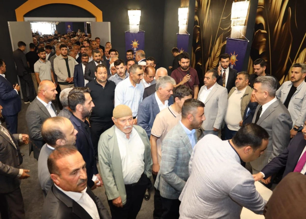 AK PARTİ ŞANLIURFA TEŞKİLAT BAYRAMLAŞMASI YOĞUN KATILIM