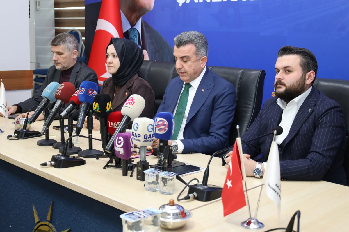 AK Parti Şanlıurfa Teşkilatı&rsquo;ndan &Uuml;ye Artışı Değerlendirmesi