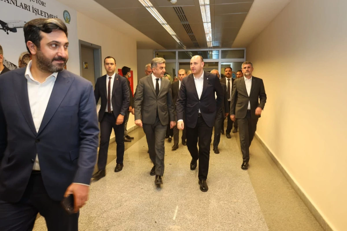 AK PARTİ TEŞKİLAT BAŞKANI BÜYÜKGÜMÜŞ ŞANLIURFA'YA GELDİ