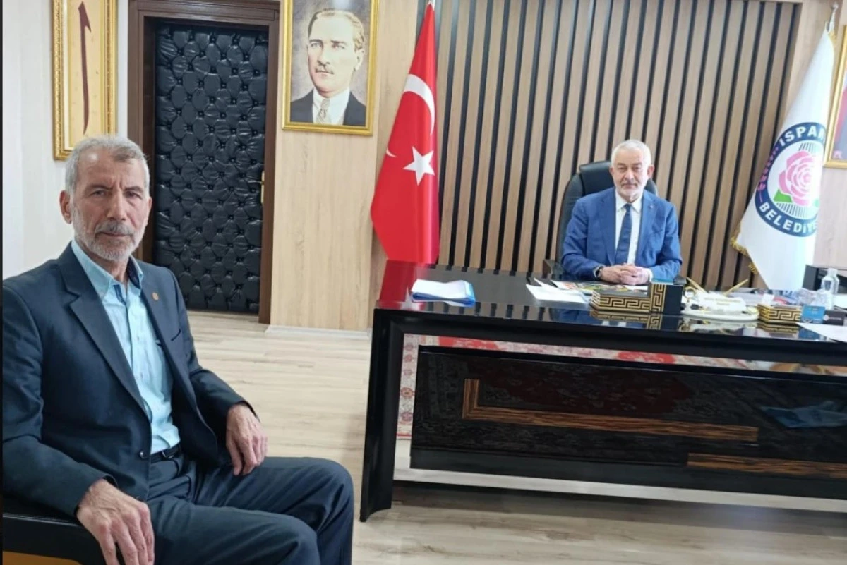 AKT&Uuml;RK&rsquo;TEN BAŞKAN BAŞDEĞİRMEN&rsquo;E ZİYARET