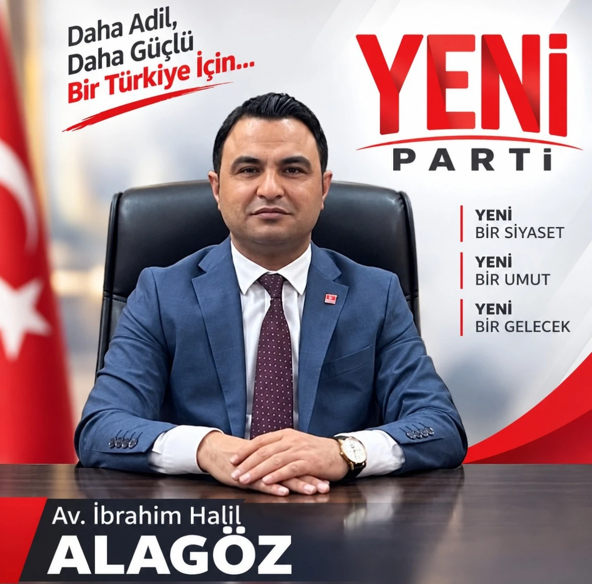 AV. İBRAHİM HALİL ALAG&Ouml;Z: "MAKAMA DEĞİL, ŞANLIURFA İ&Ccedil;İN SORUMLULUĞA TALİBİM"