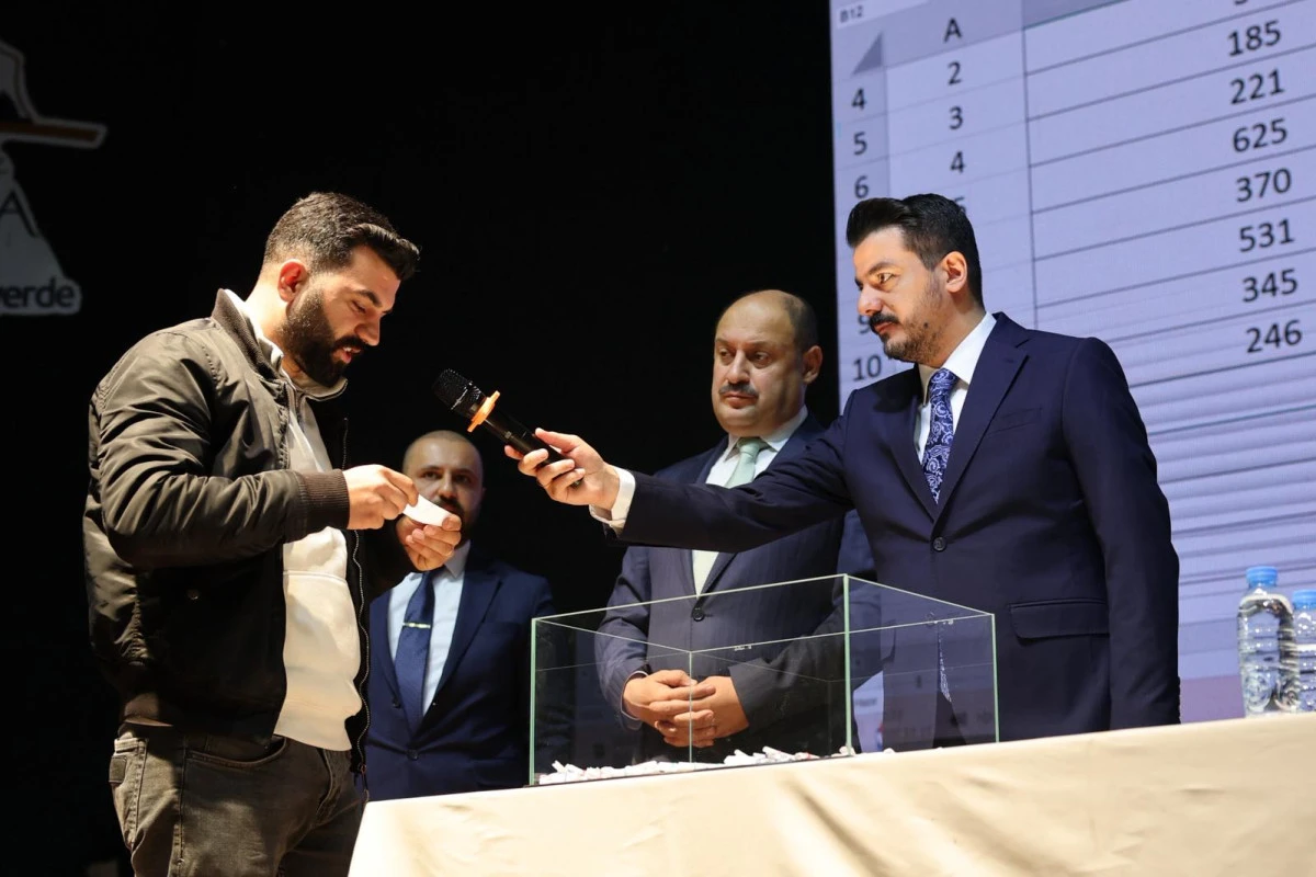 BAŞKAN GÜLPINAR: “BU KURA, ŞEFFAFLIK VE ADALETİN GÖSTERGESİDİR”