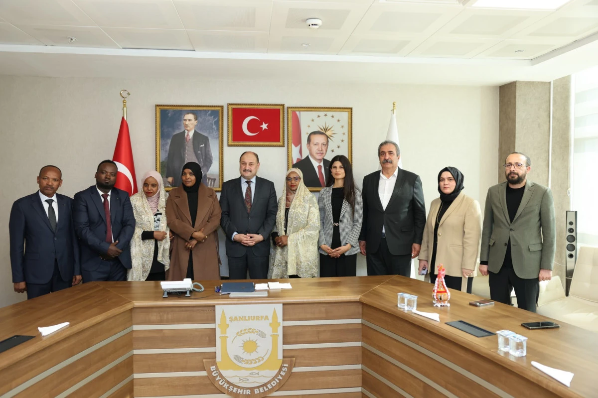 BAŞKAN GÜLPINAR, ETİYOPYA HEYETİNİ AĞIRLADI