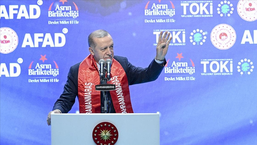 Cumhurbaşkanı Erdoğan: Hak sahibi vatandaşlarımızın tamamına anahtarlarını teslim edene kadar gece gündüz durmayacağız