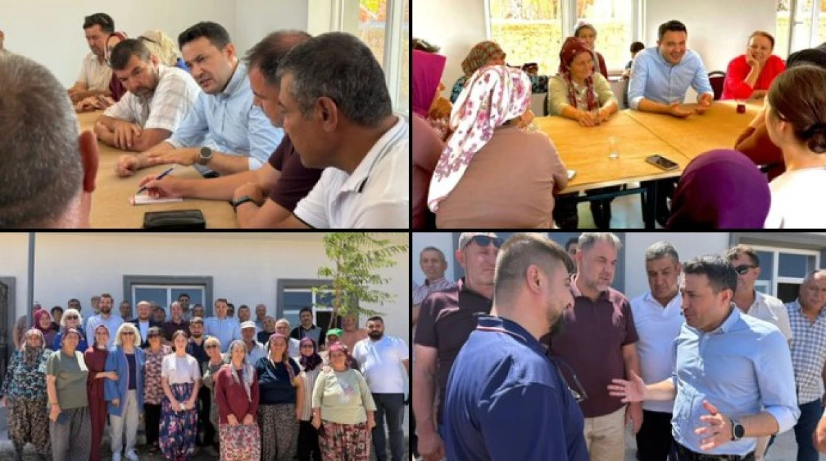 Doç. Dr. M. Umut Tuncer, Menemen’de Vatandaşlarla Buluştu: “Gönüllerimiz Bir, İstişaremiz Samimi”