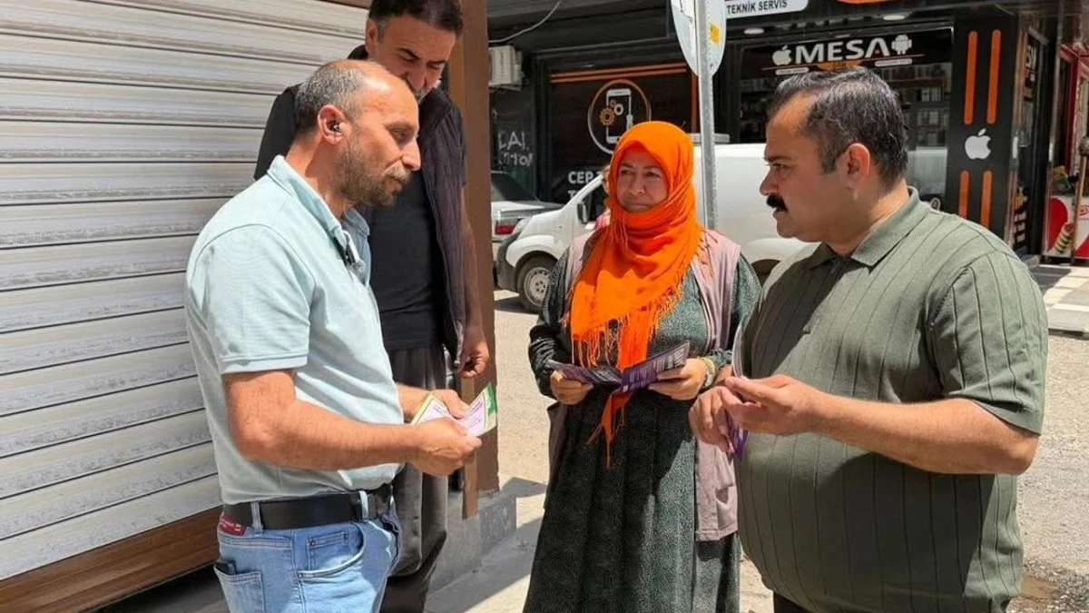 Eş Başkan İnan, Viranşehir&rsquo;de esnafla buluştu