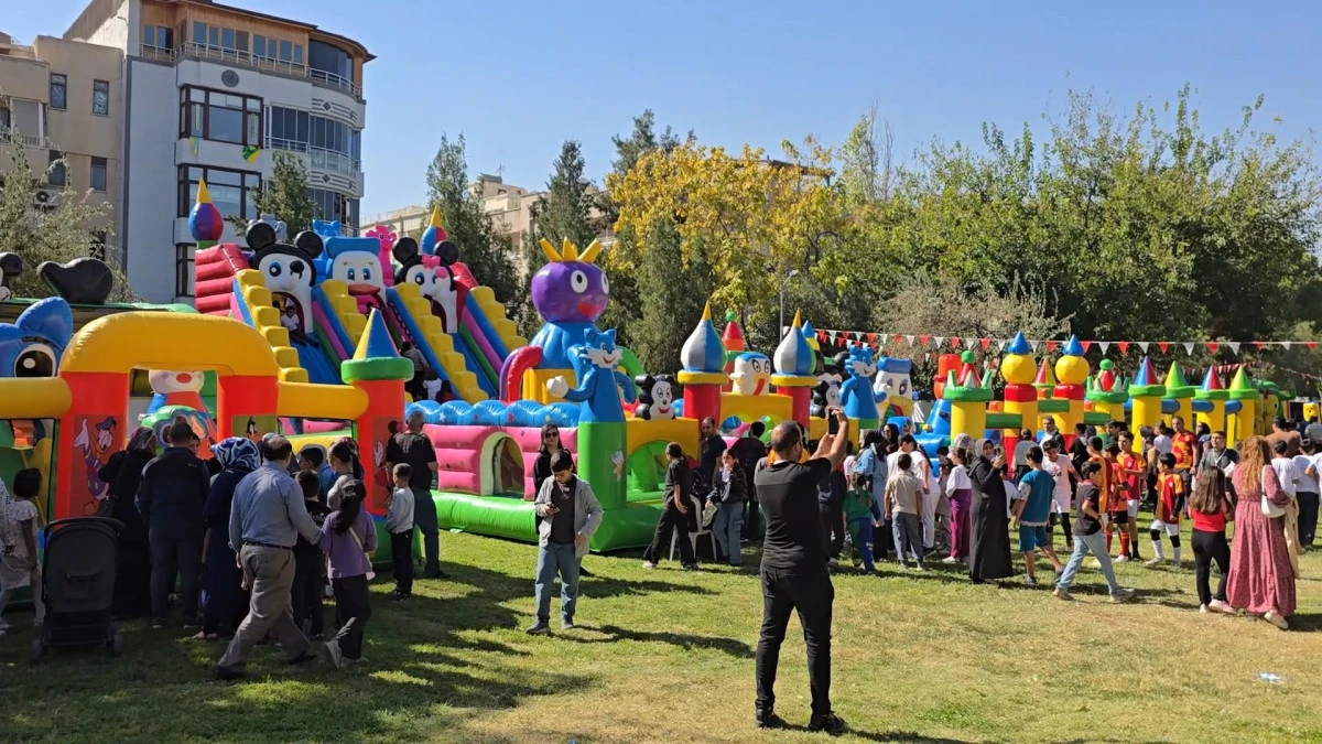 Eyyübiye Belediyesi Çocuk ve Gençlik Buluşmasına Renk Kattı
