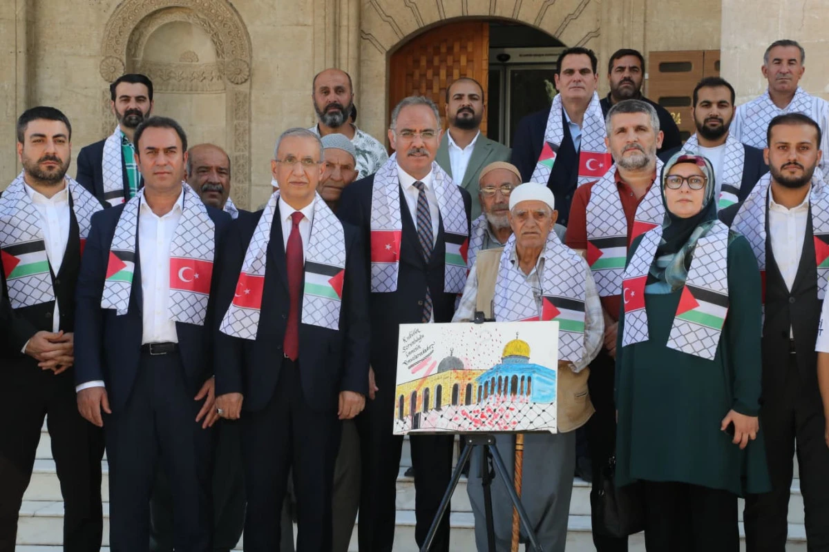 Eyyübiye’de Filistin’e Destek Resim Sergisi