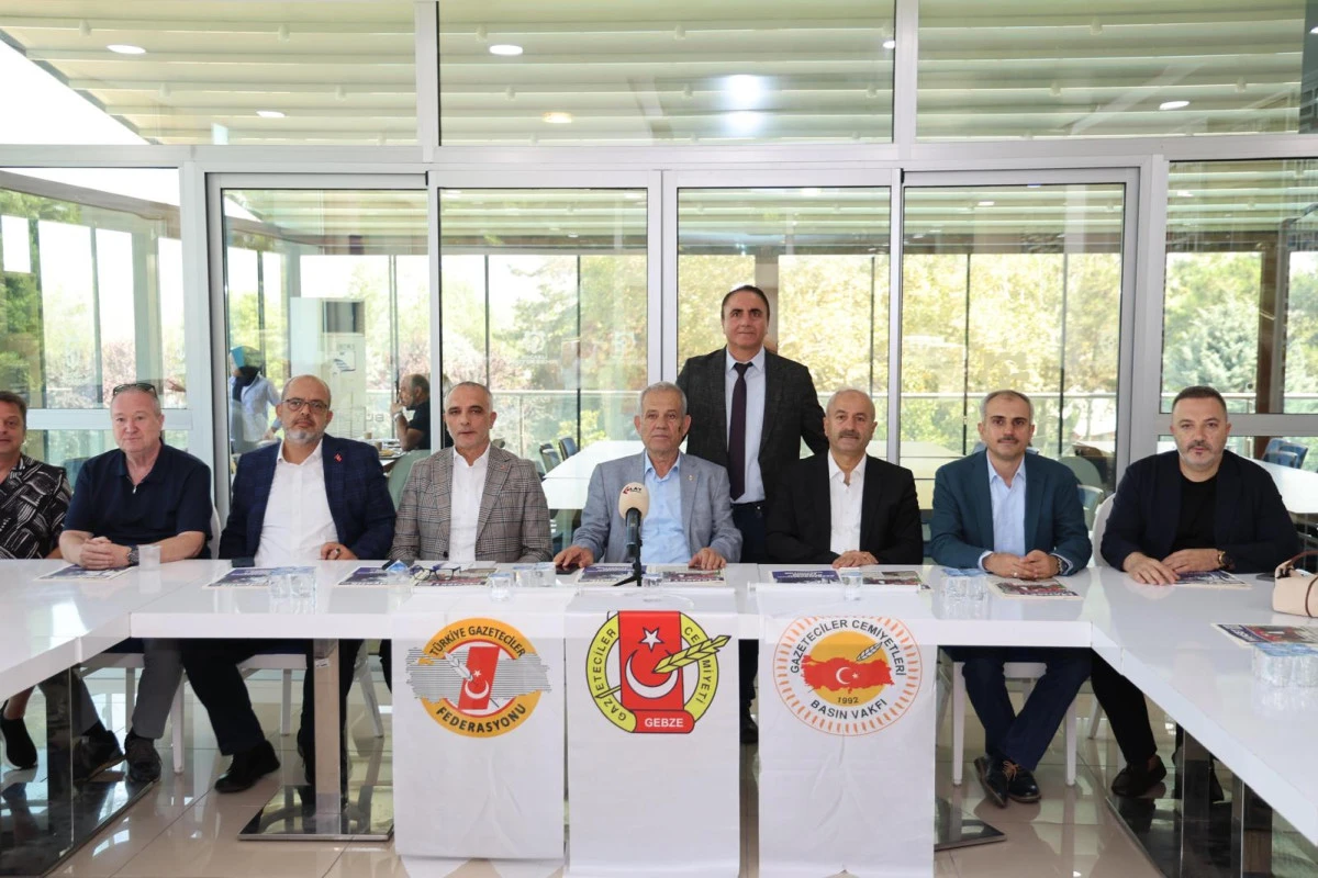 GEBZE'DEN BASININ SORUNLARI KONUŞULDU