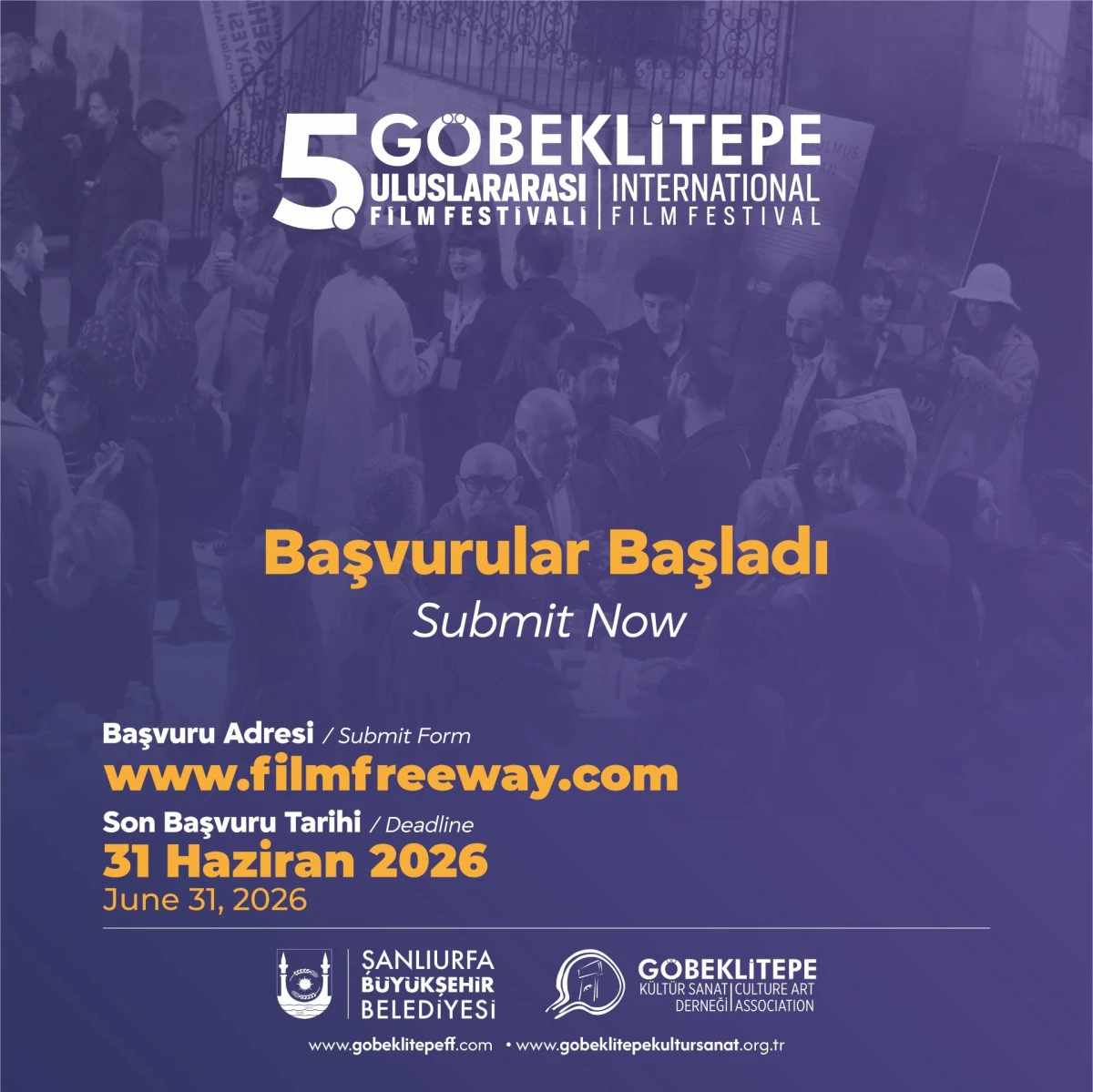 G&Ouml;BEKLİTEPE ULUSLARARASI FİLM FESTİVALİ İ&Ccedil;İN GERİ SAYIM BAŞLADI!