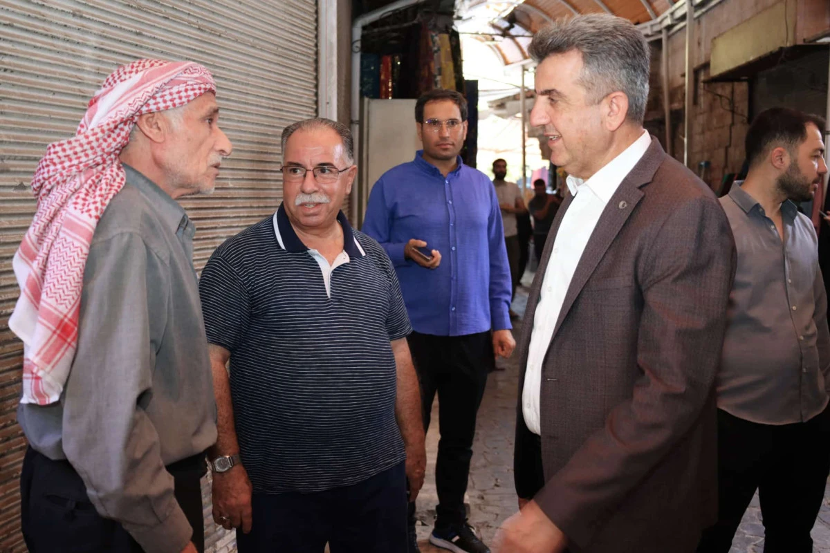 İL BAŞKANI GÜNBEGİ ESNAF ZİYARETLERİNİ SÜRDÜRÜYOR