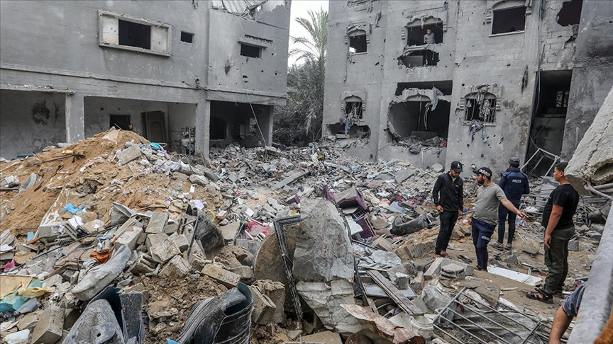 İsrail'in Gazze'ye yönelik saldırıları 37. gününde şiddetlenerek sürüyor