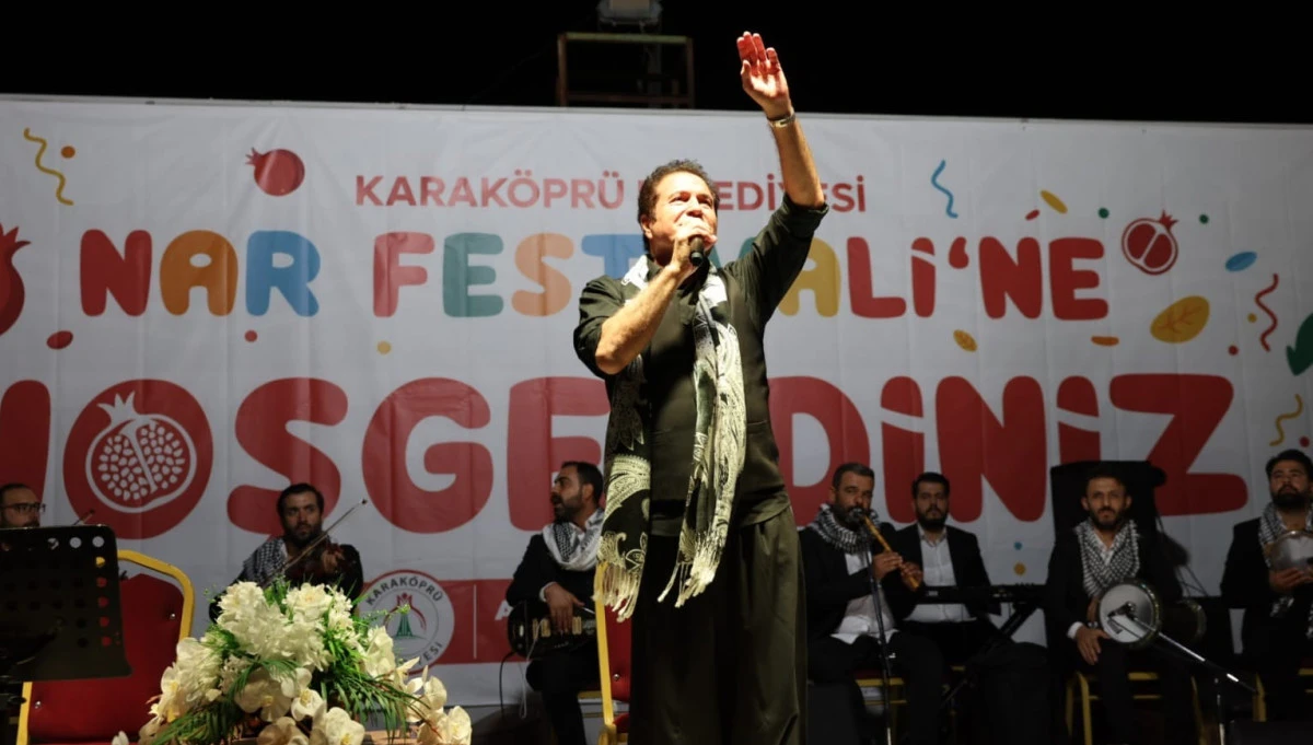 KARAKÖPRÜ'DE NAR FESTİVALİ COŞKUSU