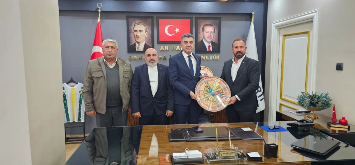 KKTC Şanlıurfa Kültür ve Dayanışma Derneği’nden AK Parti İl Başkanlığı’na Ziyaret