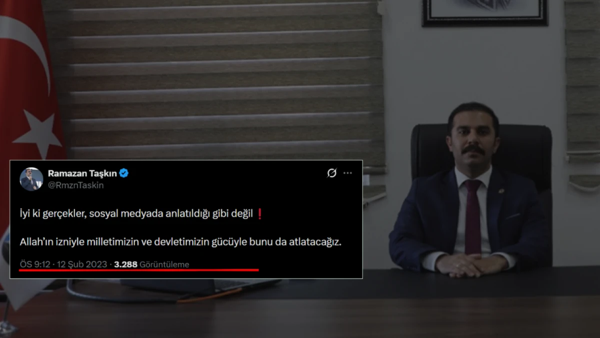 M&uuml;lki idarenin feraseti: Ahbap dosyası Kaymakam Taşkın&rsquo;ın o d&ouml;nem attığı tweetini doğruladı 