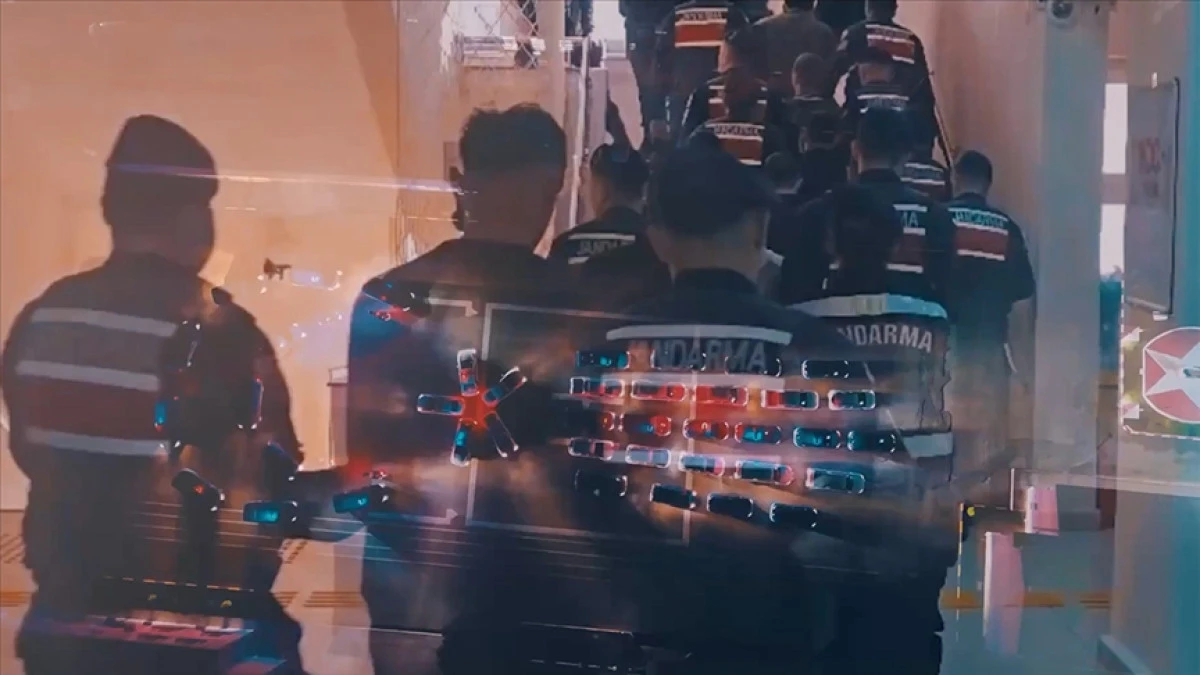 Organize su&ccedil; &ouml;rg&uuml;tlerine y&ouml;nelik 9 ildeki operasyonlarda 89 ş&uuml;pheli yakalandı