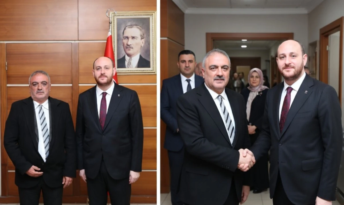 Remzi T&uuml;rkmen, Ak Parti Genel Başkan Yardımcısı B&uuml;y&uuml;kg&uuml;m&uuml;ş ile g&ouml;r&uuml;şt&uuml;