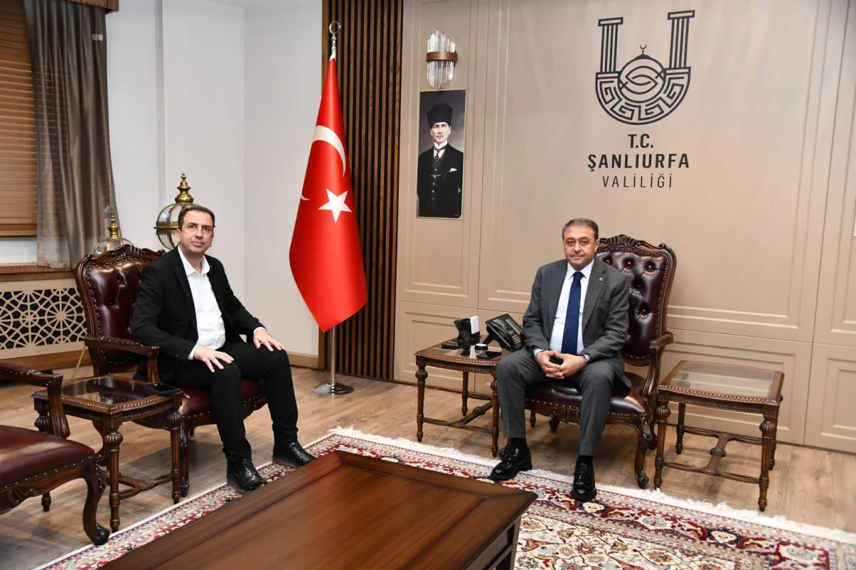 Şahban Kılı&ccedil;&rsquo;tan Vali Hasan Şıldak&rsquo;a Ziyaret