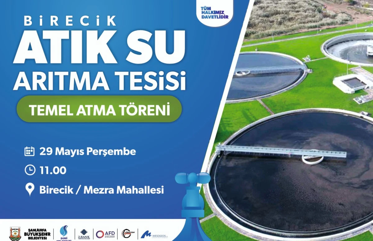  ŞANLIURFA BÜYÜKŞEHİR BELEDİYESİ’NDEN BİRECİK’E DEV YATIRIM: ATIK SU ARITMA TESİSİ HAYATA GEÇİYOR