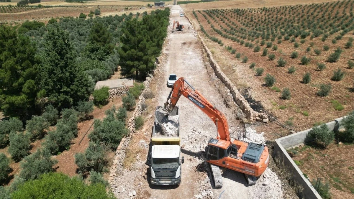 Şanlıurfa kırsalında ulaşımı rahatlatacak dev hamle!