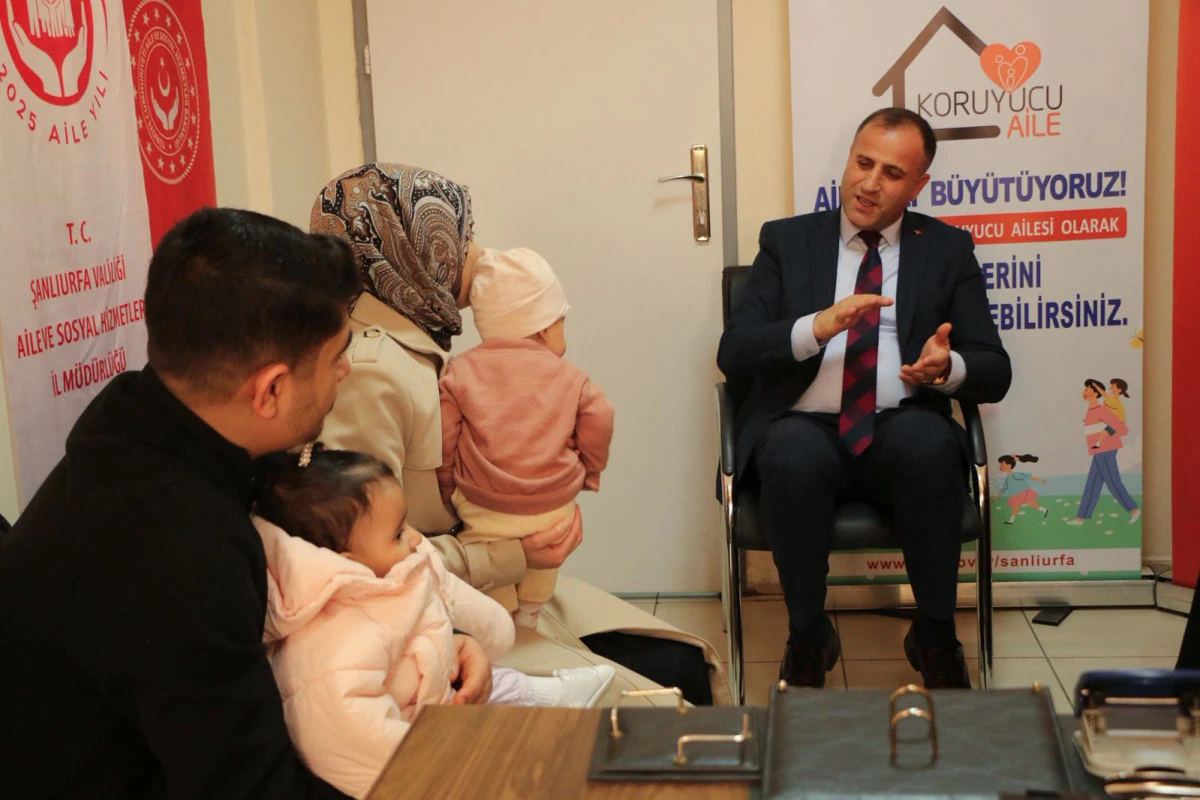 Şanlıurfa'da 142 &ccedil;ift, 191 &ccedil;ocuğa koruyucu aile oldu