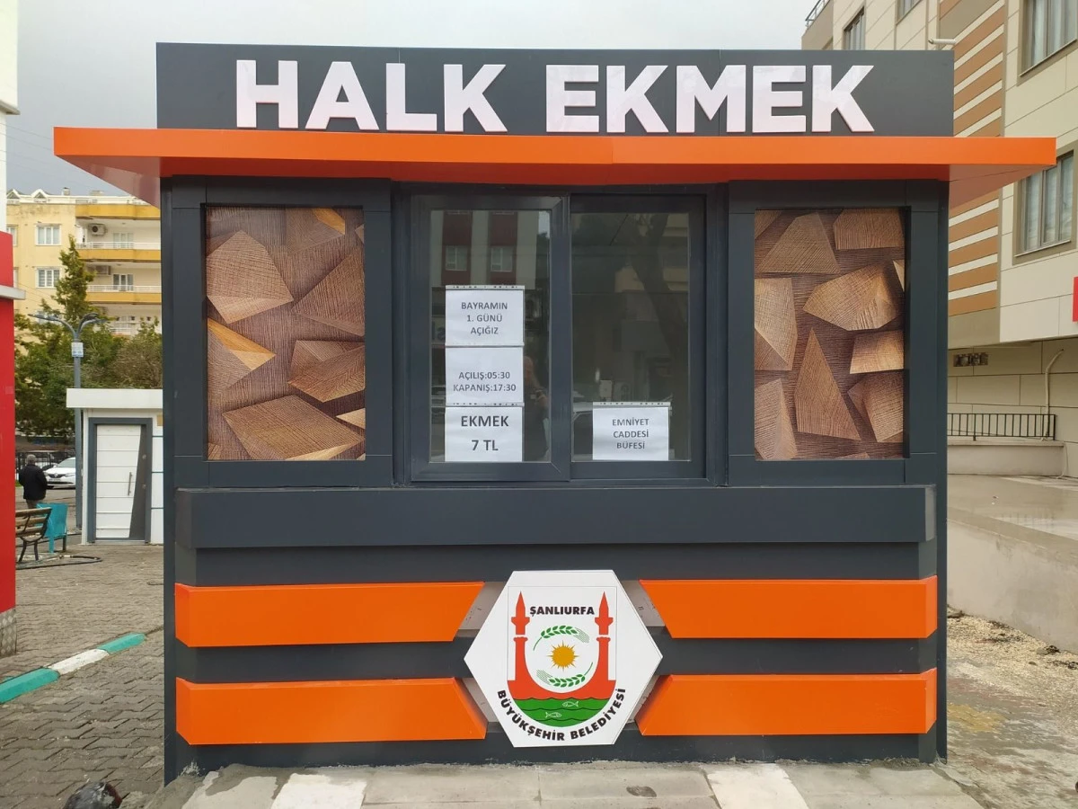 Şanlıurfa&rsquo;da Halk Ekmek 7 TL&rsquo;den Satılmaya Devam Ediyor