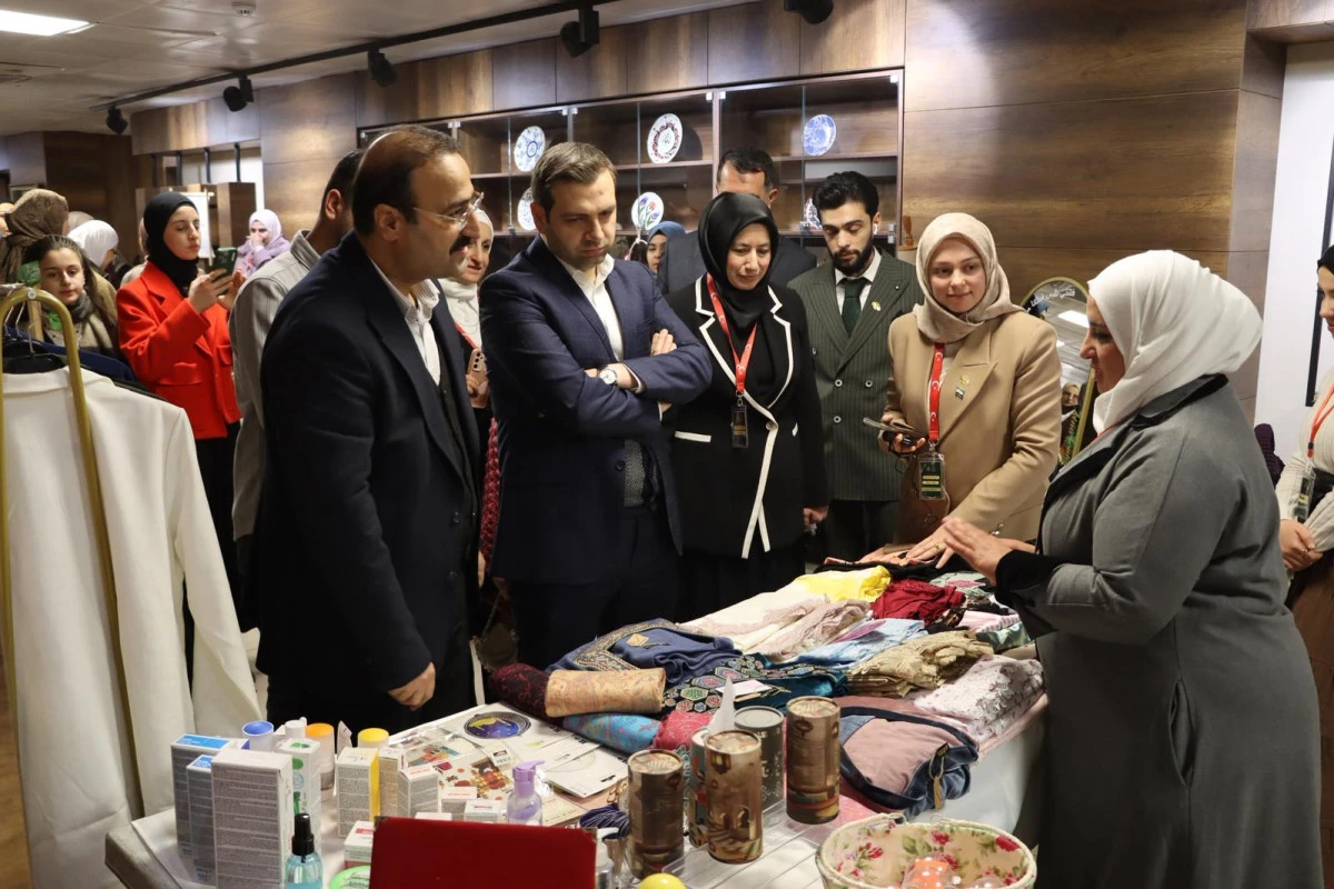 ŞANLIURFA&rsquo;DA KADIN EMEĞİ FUARDA G&Ouml;R&Uuml;C&Uuml;YE &Ccedil;IKTI