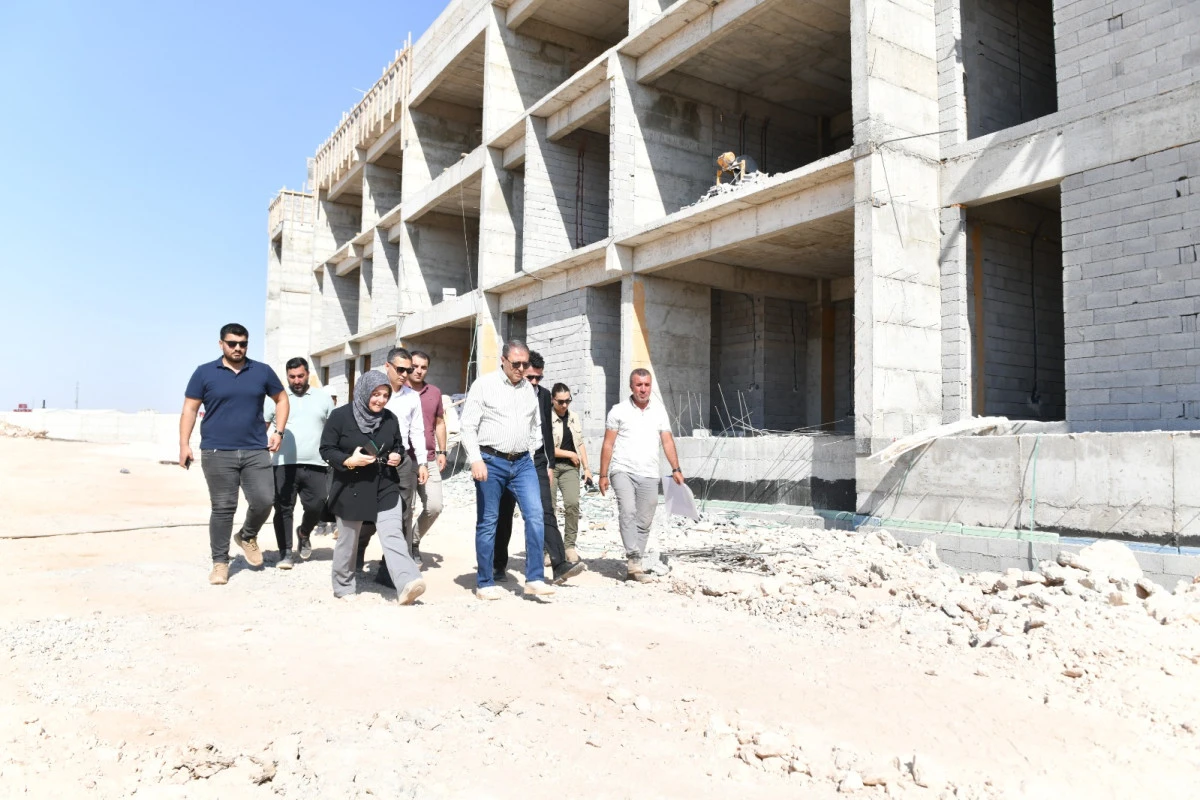 ŞANLIURFA’DA YATIRIMLAR HIZ KESMEDEN DEVAM EDİYOR