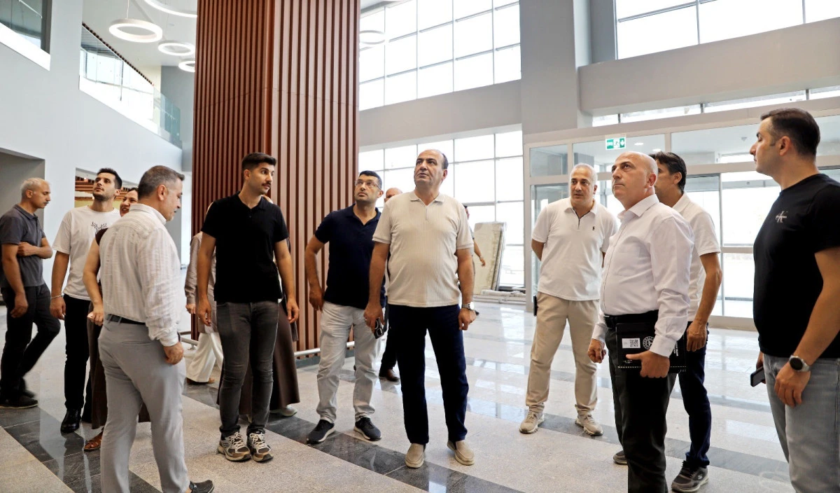 Şehir Hastanesi&rsquo;nin A&ccedil;ılış Hazırlıkları Değerlendirildi