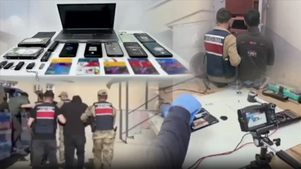 Siber suçlara yönelik operasyonlarda 61 şüpheli yakalandı