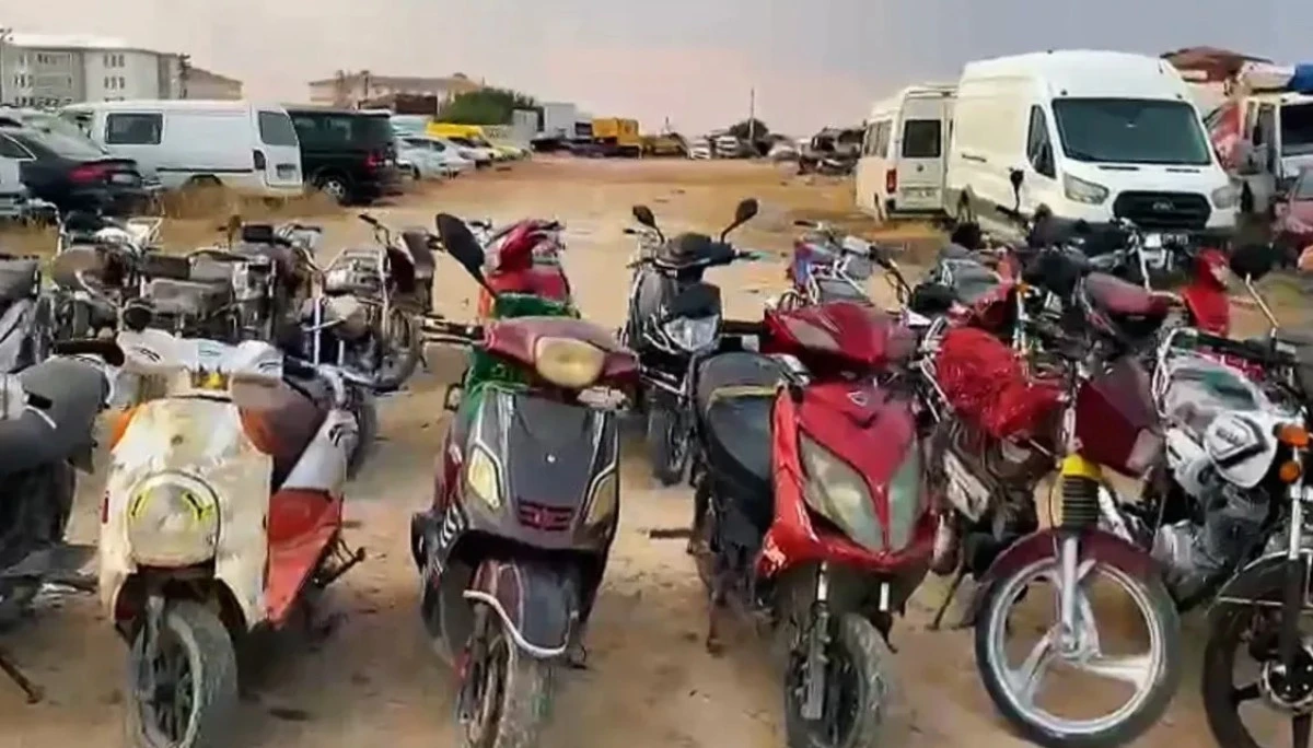 Suruç’ta Motosiklet Operasyonu: 28 Motosiklet Ele Geçirildi