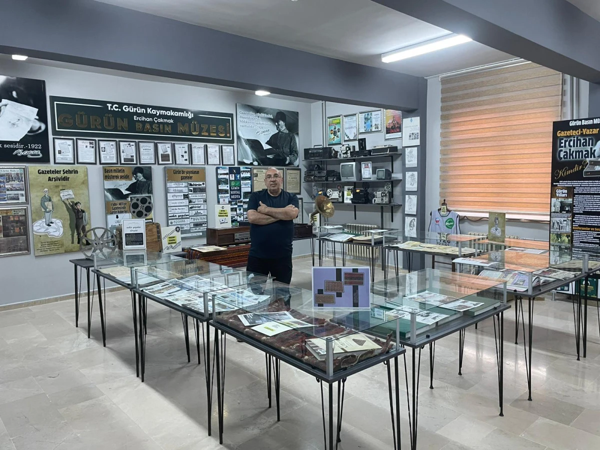 Türkiye'nin ilk ilçe Basın Müzesi açıldı