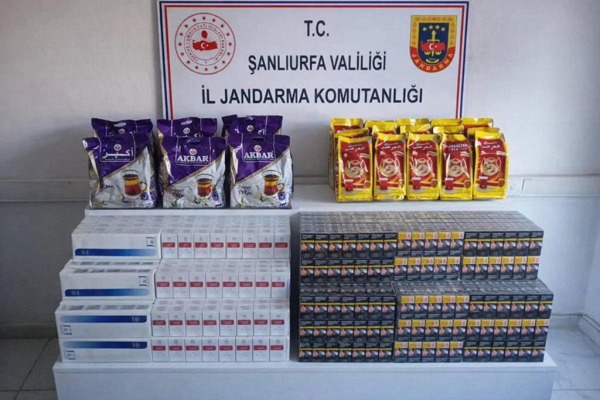 Viranşehir&rsquo;de Ka&ccedil;ak T&uuml;t&uuml;n ve &Ccedil;ay Operasyonu