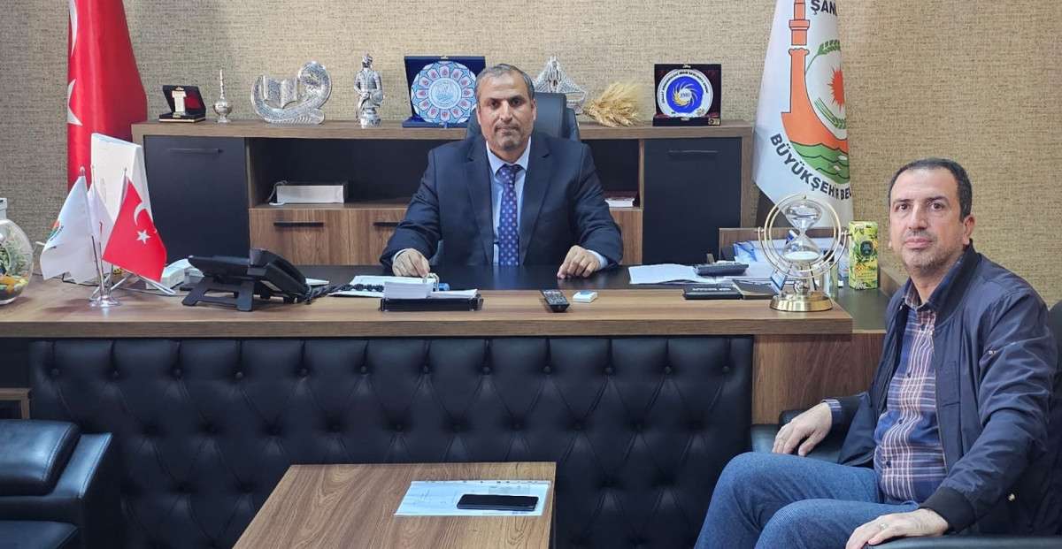 Yeniurfa Gazetesi’nden Tarımsal Hizmetler Daire Başkanı’na Ziyaret